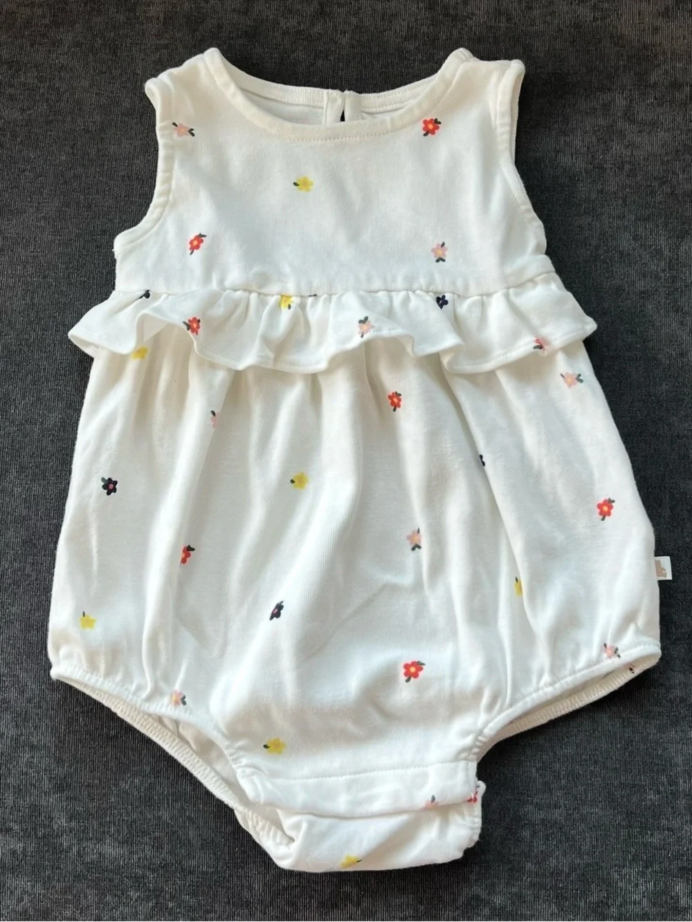 Baby Gap Floral Print Bubble Size 12-18 Months